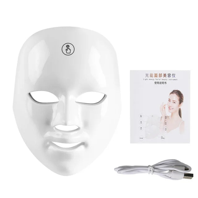 7 Colors LED Facial Mask Photon Therapy