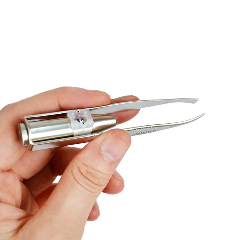 LED Precision Tweezers for Perfect Eyebrows