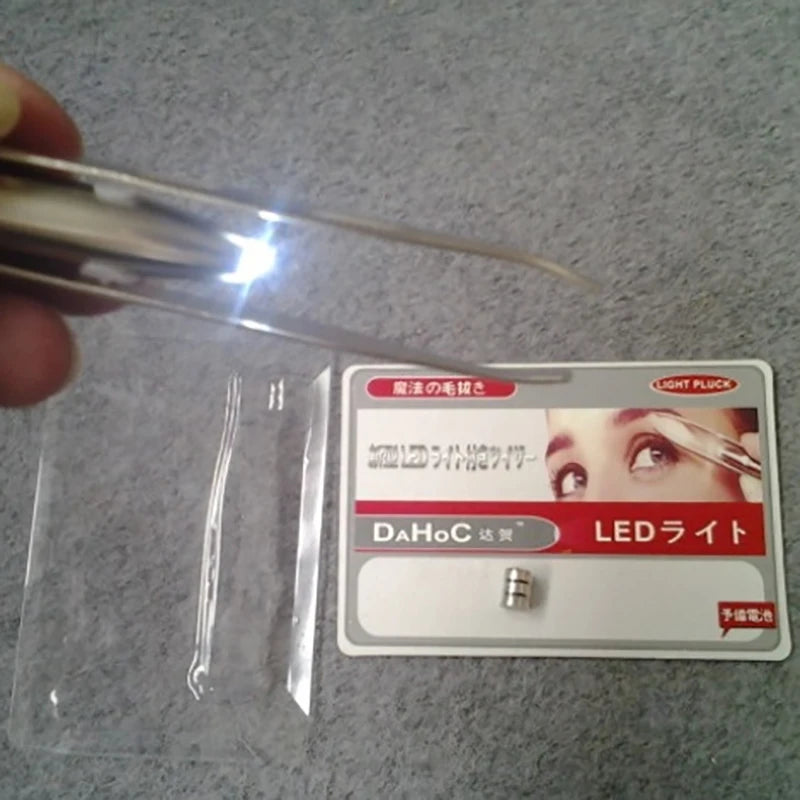 LED Precision Tweezers for Perfect Eyebrows