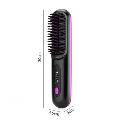 Auria Beauty™ Portable Hair Straightener Brush