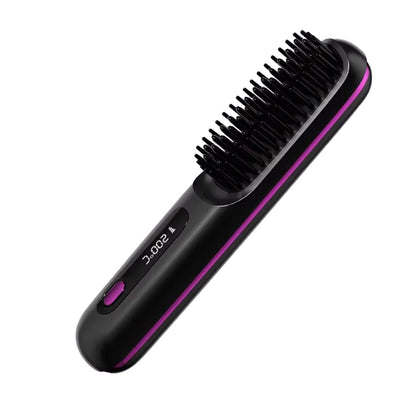 Auria Beauty™ Portable Hair Straightener Brush